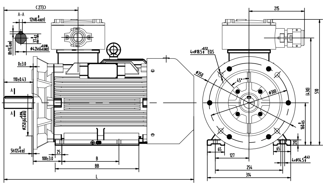 outline dimension of iec explosion proof motors outline dimension of iec explosion proof motors