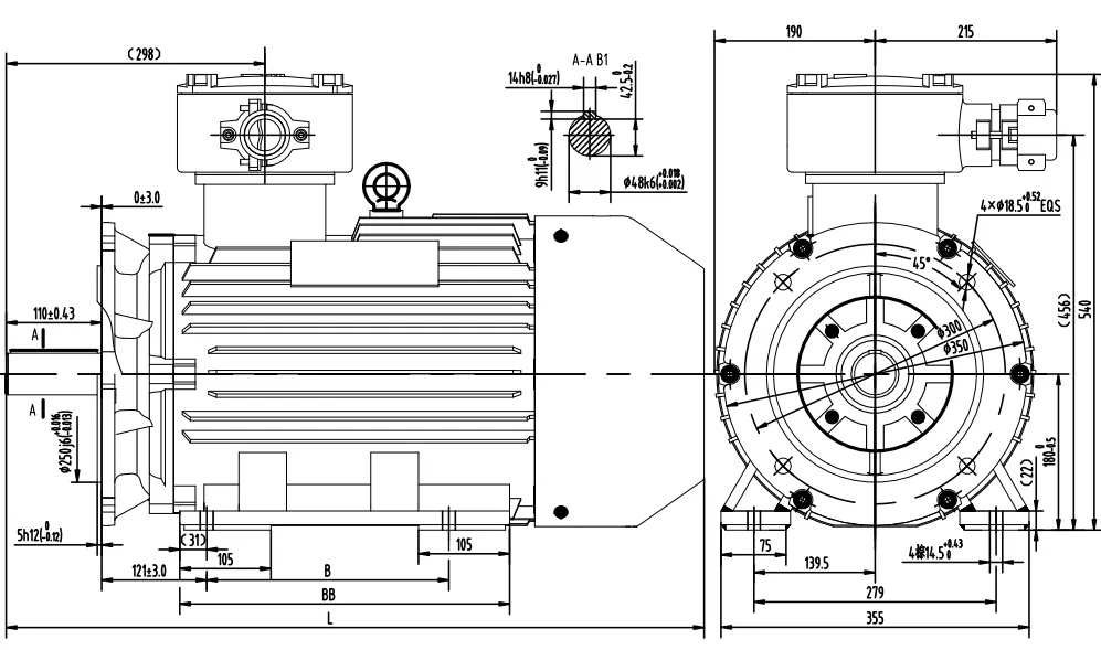 outline dimension of ex explosion proof outline dimension of ex explosion proof